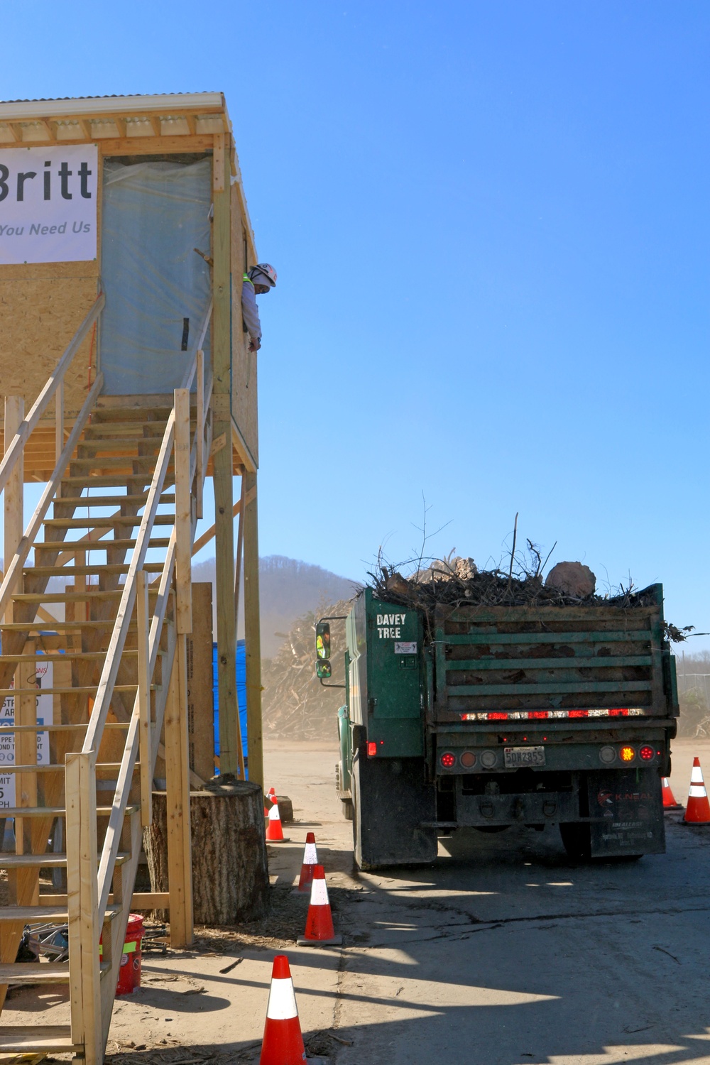 USACE continues debris removal efforts in Swannanoa