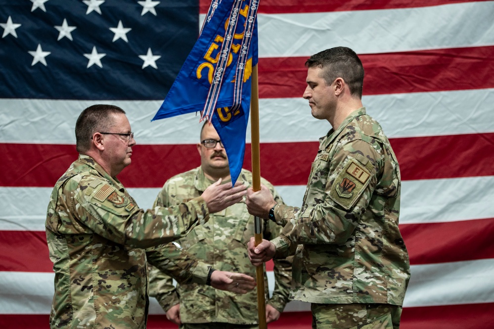 220th EIS change of command