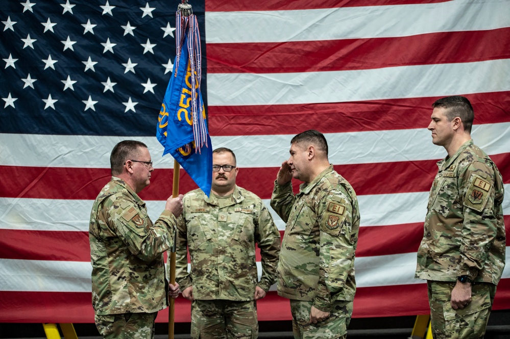 220th EIS change of command