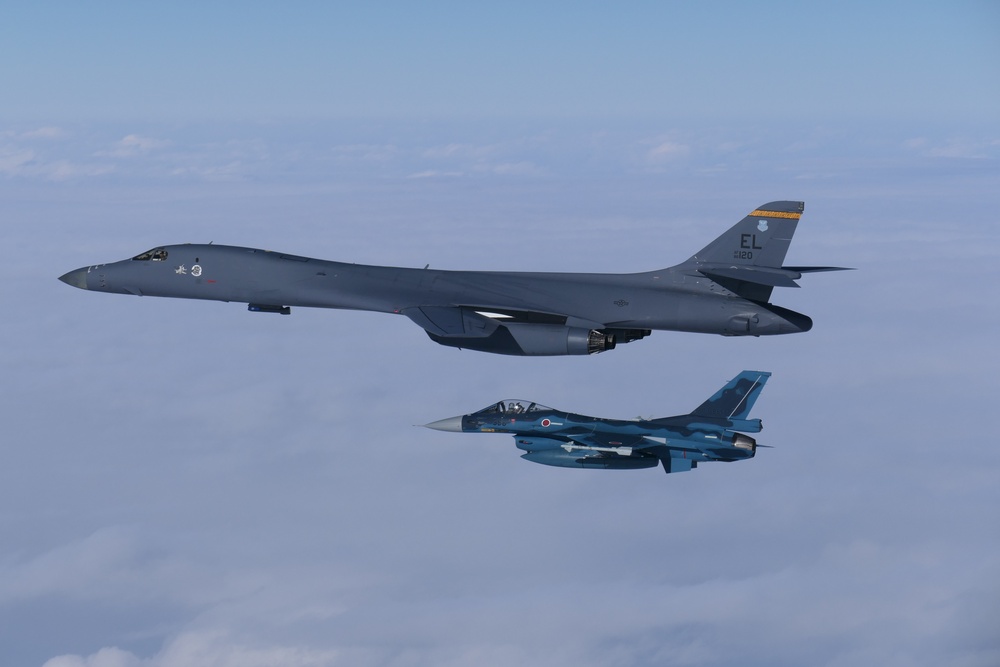 United States and Japan Conduct Bilateral Flight