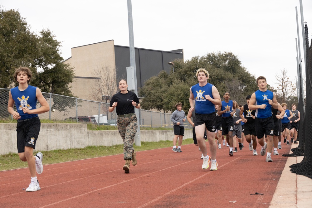 Anderson High School Initial Strength Test