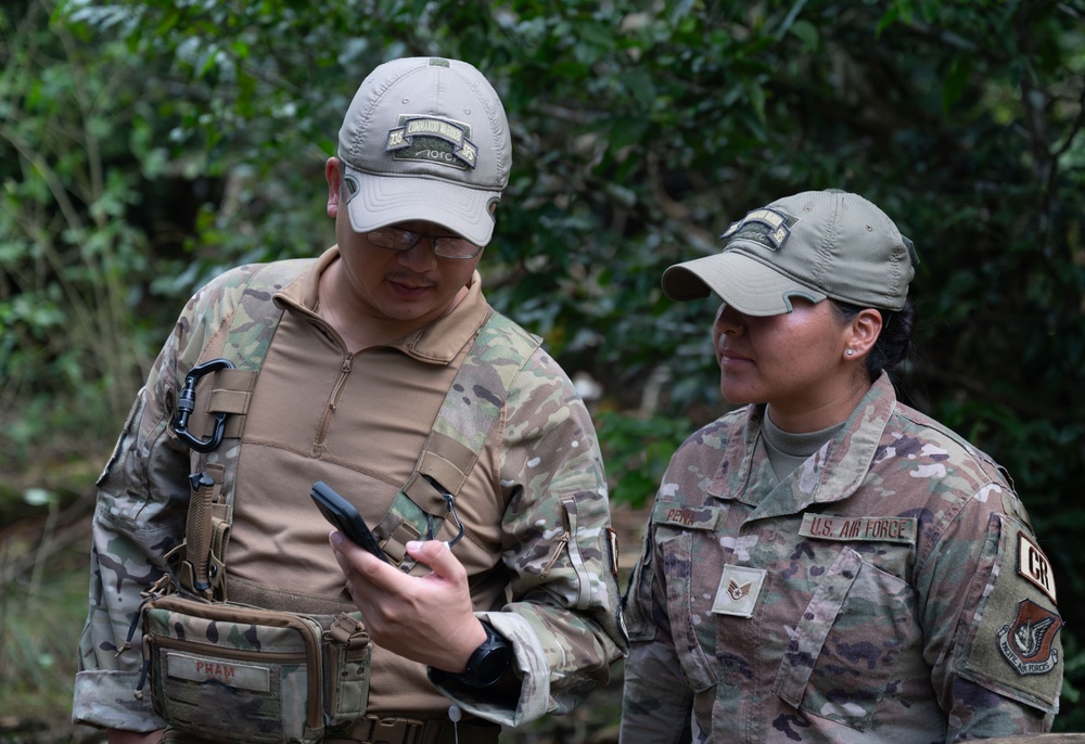 The 736th Security Forces Squadron host jungle training course