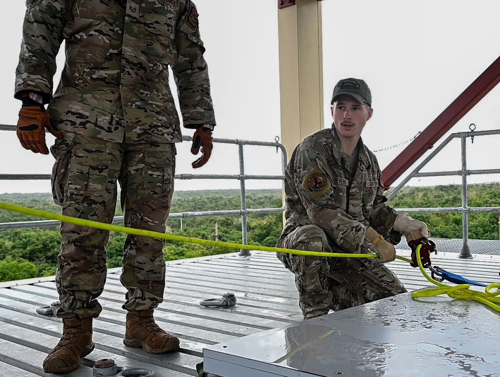 The 736th Security Forces Squadron host jungle training course