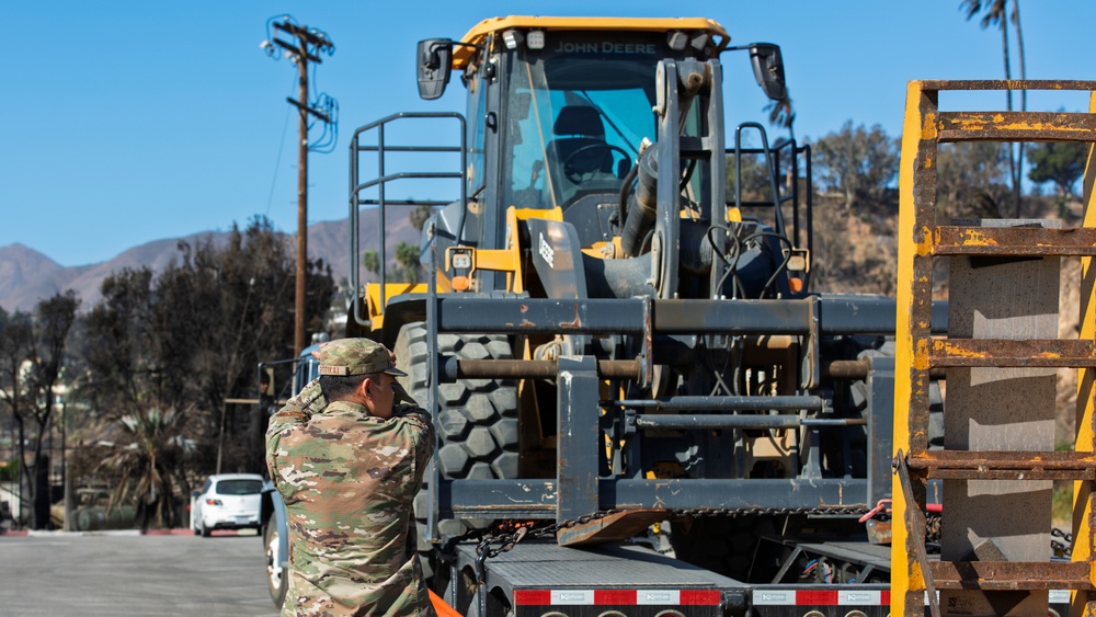 163d MSG aids in wildfire mission