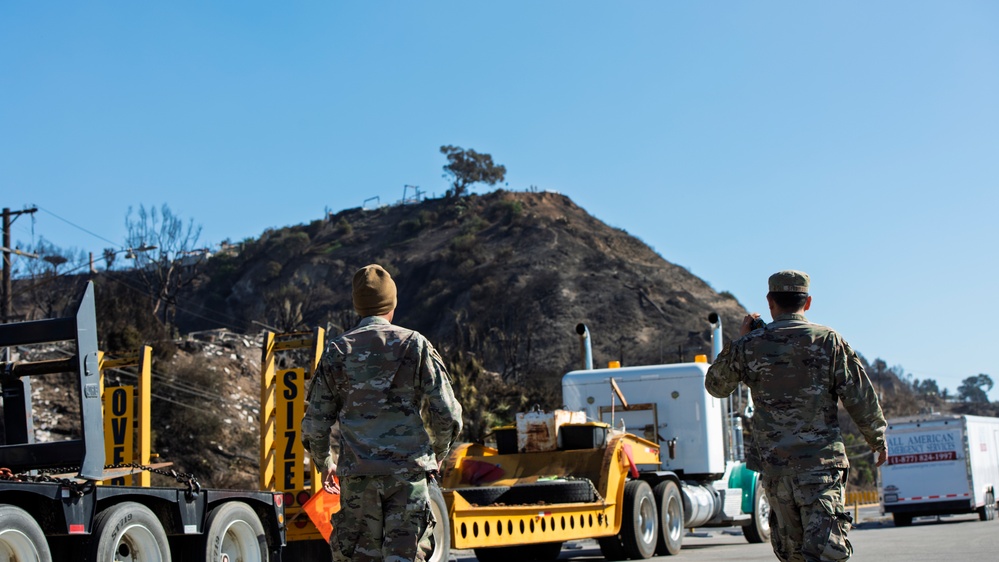 163d MSG aids in wildfire mission