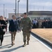 DFAS personnel walk the flightline