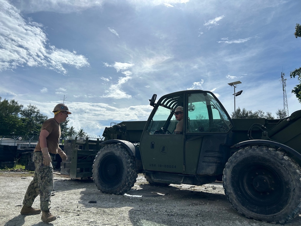 NMCB-3 DET Papua New Guinea CMU working party