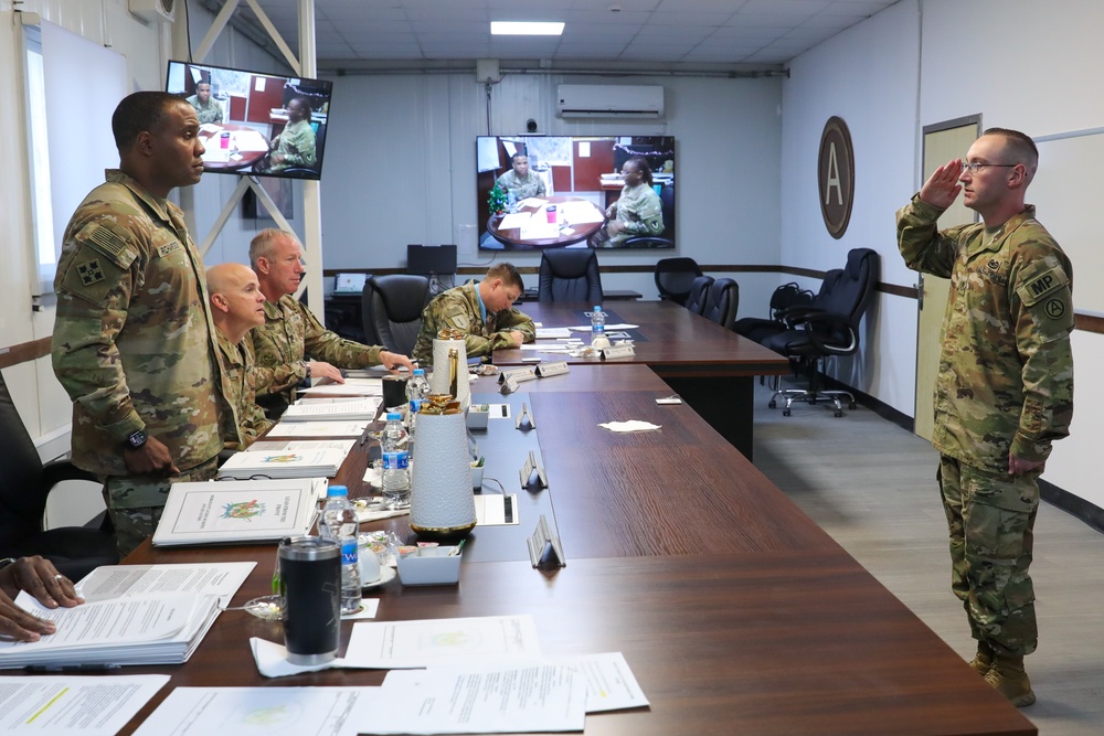 1st TSC CSM conducts Audie Murphy Club Board