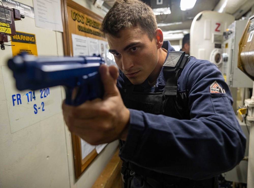 USS Preble (DDG 88) VBSS Drill