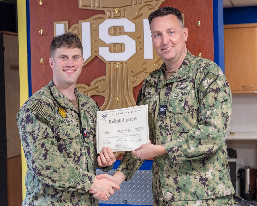 NSA Souda Bay ILDC Graduation January 2025