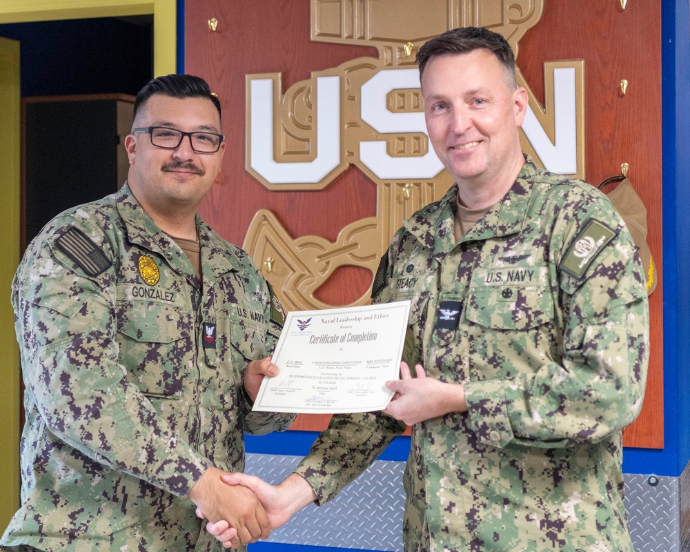 NSA Souda Bay ILDC Graduation January 2025