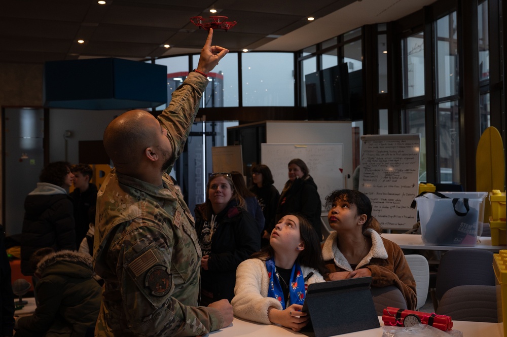 KMS students receive inside look at Ramstein AB