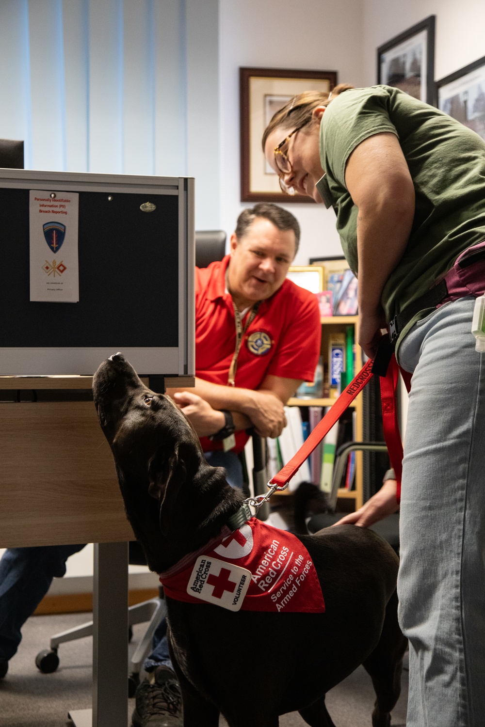 Red Cross Animal Visitation Program