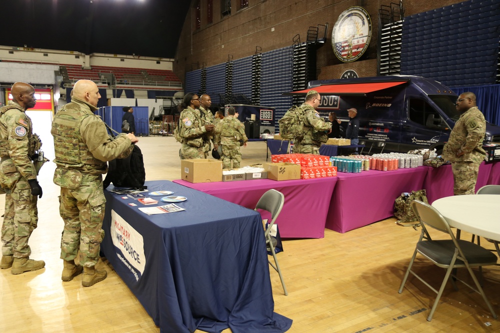 USO Supports National Guard Service Members for Upcoming 60th Presidential Inauguration