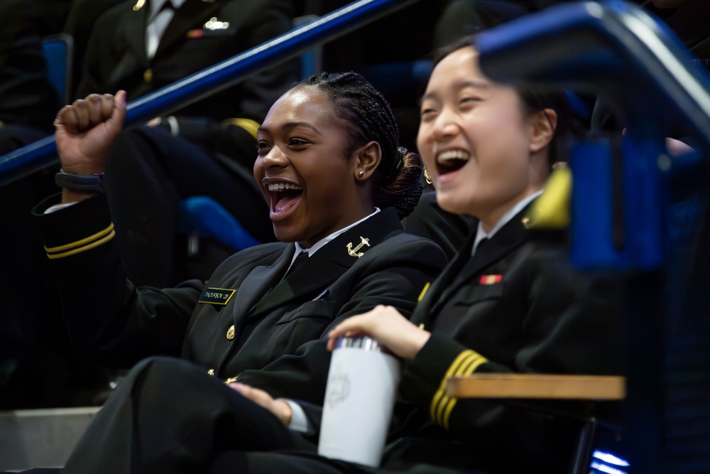 SECNAV Carlos Del Toro's Last Call to U.S. Naval Academy Brigade