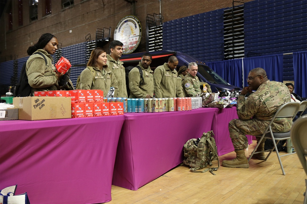 USO Supports National Guard Service Members for 60th Presidential Inauguration