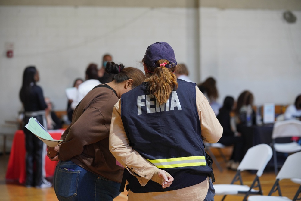 FEMA Staff at Local Church in Pasadena