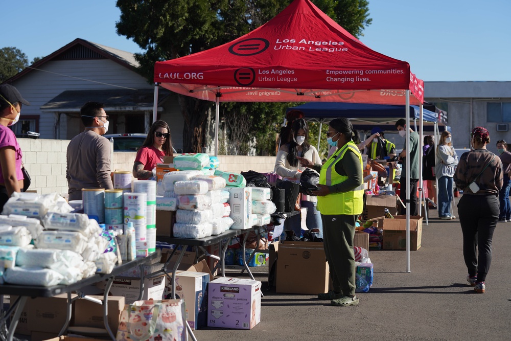 FEMA Staff at Local Church in Pasadena