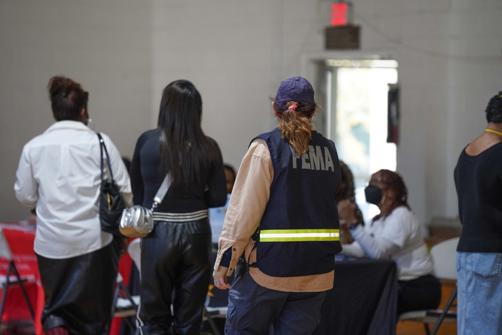 FEMA Staff at Local Church in Pasadena