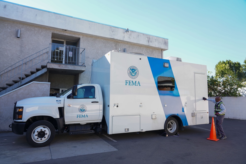 FEMA Staff at Local Church in Pasadena