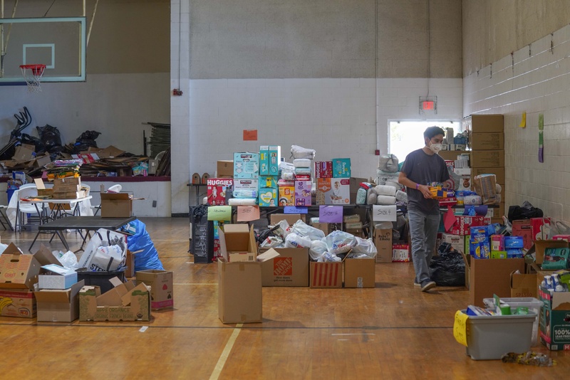 FEMA Staff at Local Church in Pasadena