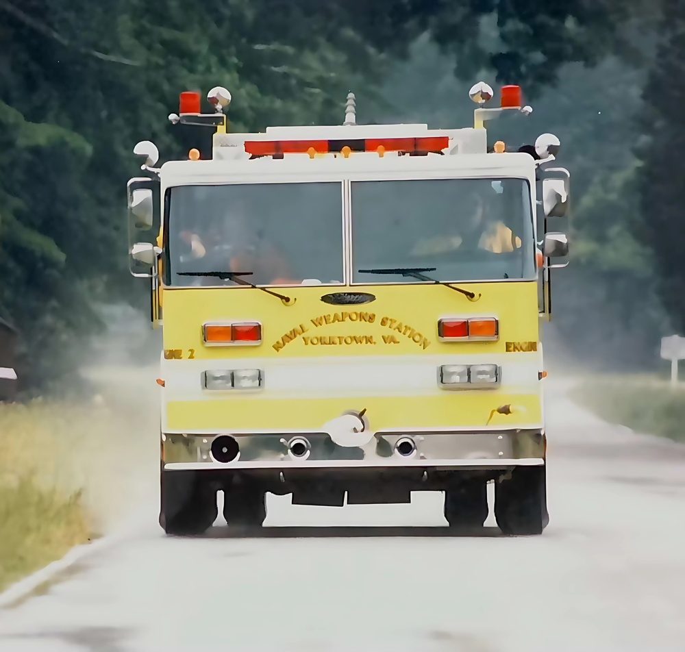 Naval Weapons Station Yorktown: 1998 Photo Archive - Fire and Emergency Services Training