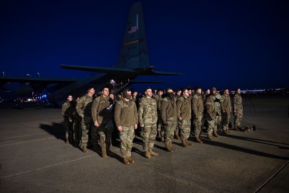 Oklahoma National Guardsmen depart to support 60th Presidential Inauguration