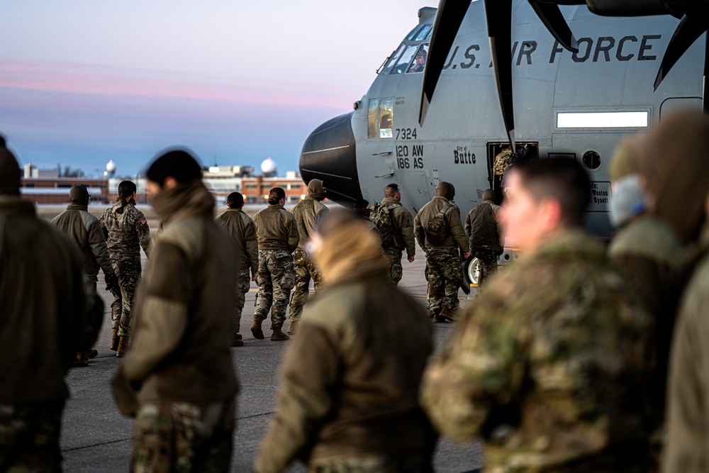 Oklahoma National Guardsmen depart to support 60th Presidential Inauguration