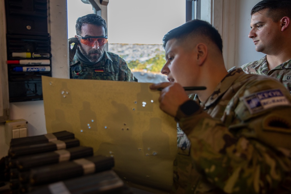 U.S. Army Soldiers host range day for German and Polish partners