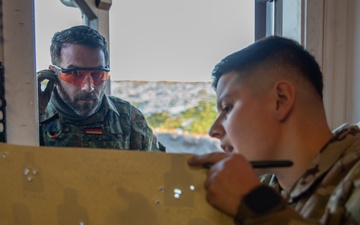 U.S. Army Soldiers host range day for German and Polish partners