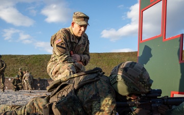 U.S. Army Soldiers host range day for German and Polish partners