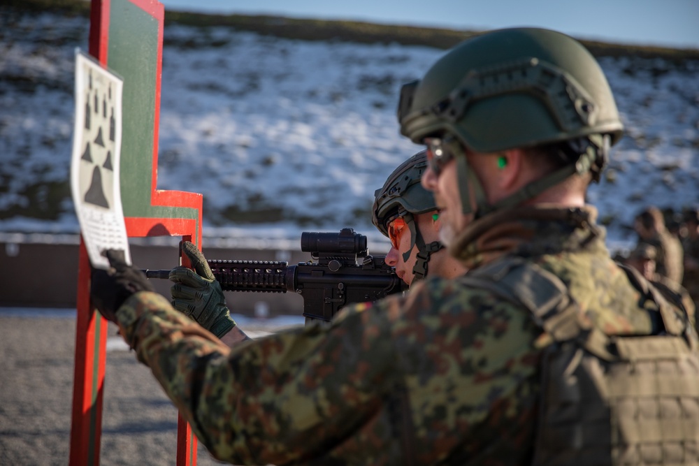 U.S. Army Soldiers host range day for German and Polish partners