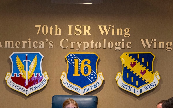 Fort Meade Garrison commander visits the 70th ISRW