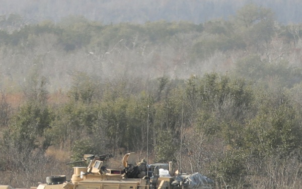 Grey Wolf Brigade Conducts Combined Arms Live Fire Exercise