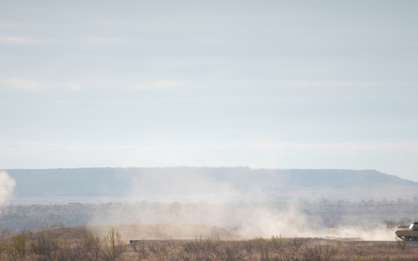 Grey Wolf Brigade Conducts Combined Live Fire Exercise