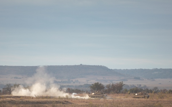 Grey Wolf Brigade Conducts Combined Live Fire Exercise