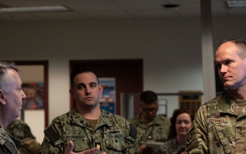 Commander, Navy Recruiting Command hosts Maj. Gen. Jefferson O'Donnell