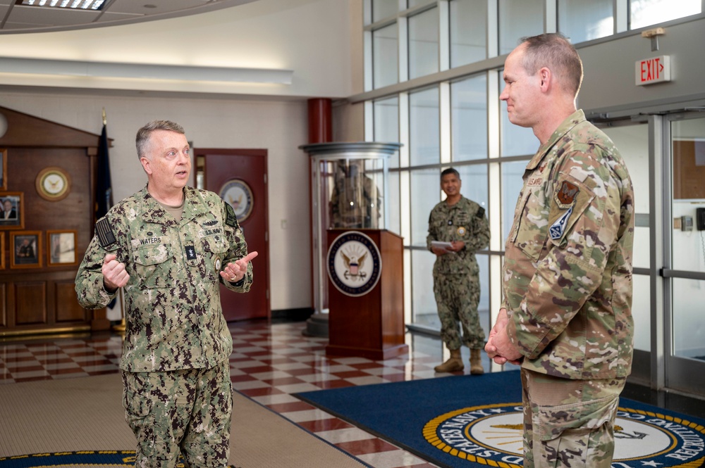 Commander, Navy Recruiting Command hosts Maj. Gen. Jefferson O'Donnell