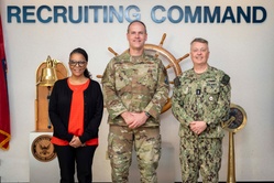 Commander, Navy Recruiting Command hosts Maj. Gen. Jefferson O'Donnell [Image 5 of 6]