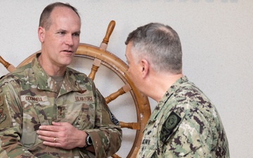 Commander, Navy Recruiting Command hosts Maj. Gen. Jefferson O'Donnell