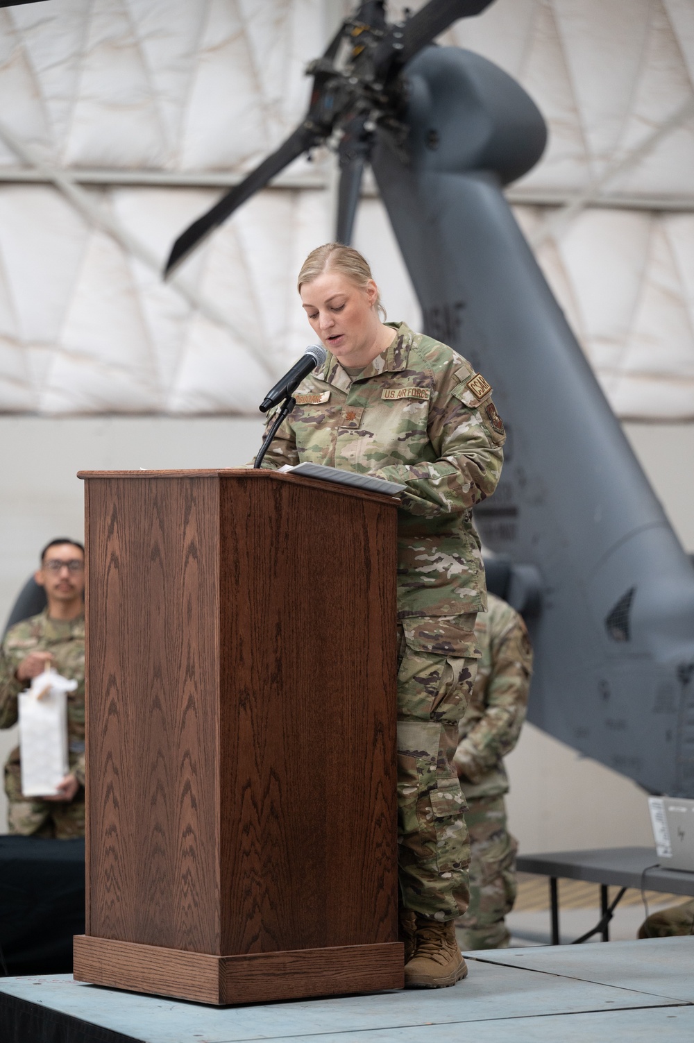 943d Mission Support Flight welcomes new commander