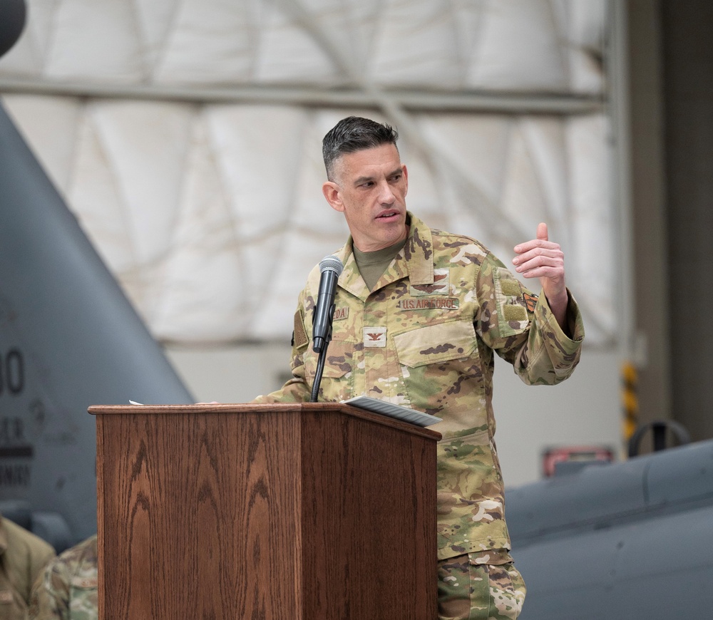 943d Mission Support Flight welcomes new commander