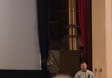 TTECG hosts Service Level Training Exercise 1-25 welcome aboard brief