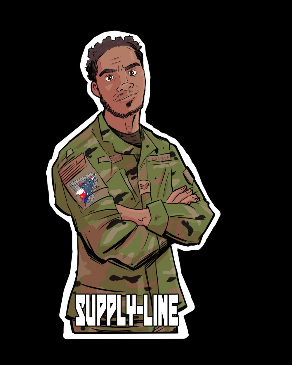 Guardian of Freedom Suppy-Line Sticker