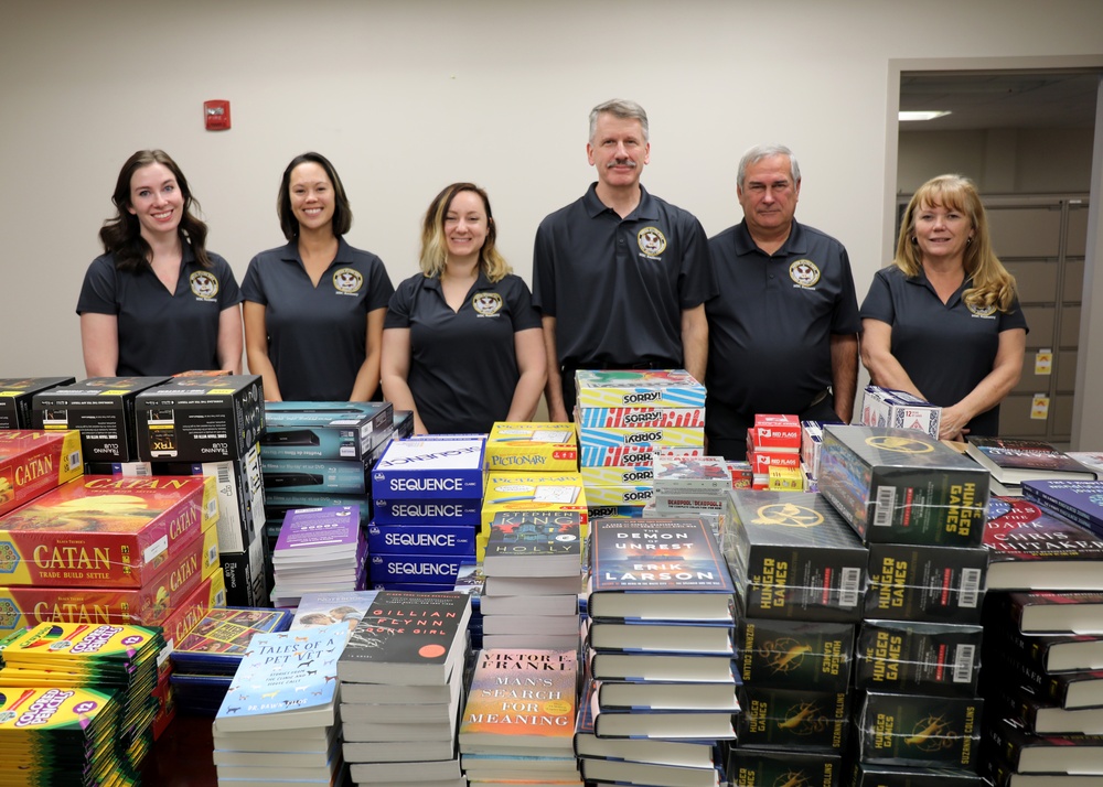 Military Sealift Command Resiliency Team Delivers Crew Care Package to USNS William McLean