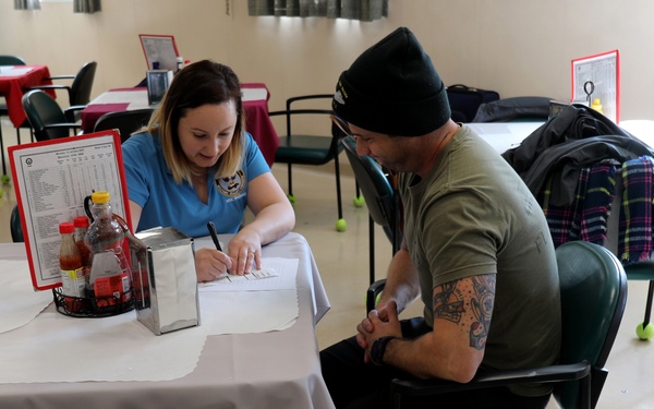 Military Sealift Command Resiliency Team Delivers Crew Care Package to USNS William McLean