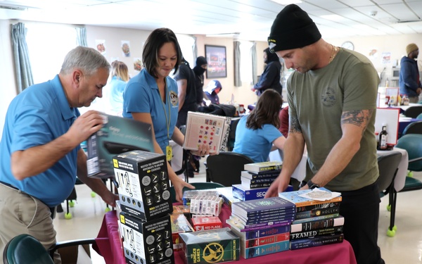 Military Sealift Command Resiliency Team Delivers Crew Care Package to USNS William McLean