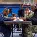 USS Ronald Reagan (CVN 76) Sailors take Navy-wide E-7 advancement exam