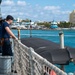 HMS Medway arrives at US Coast Guard Base Miami Beach