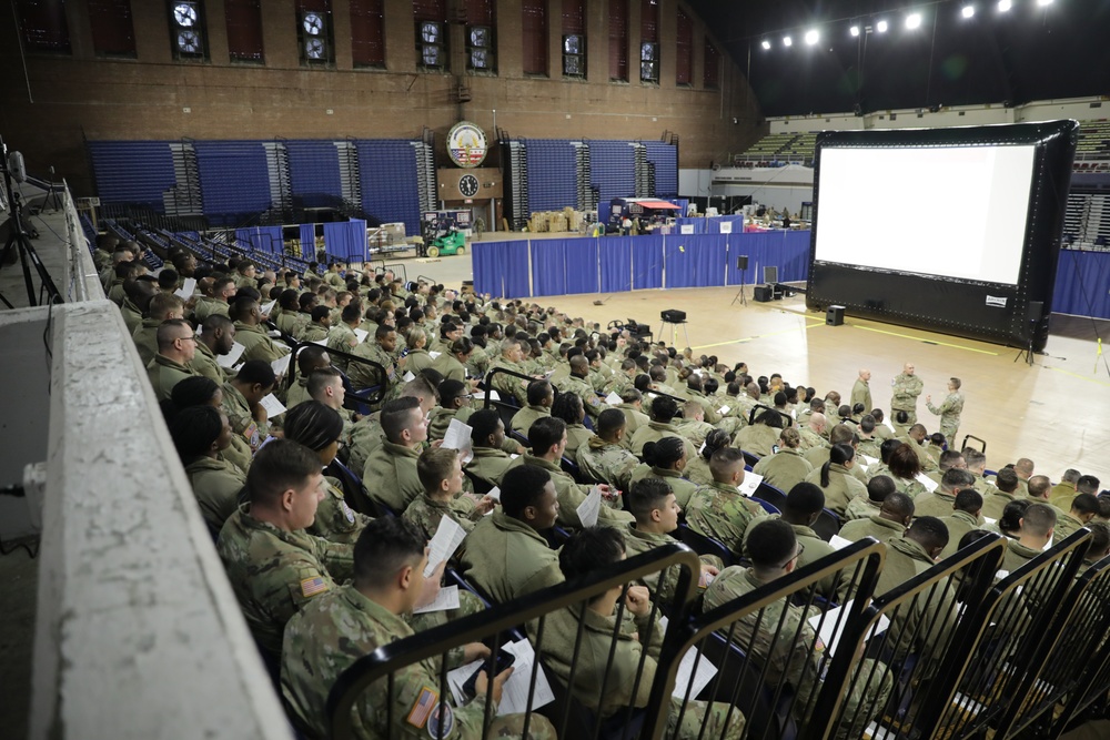 National Guard Soldiers and Airmen In-Process to Support Upcoming 60th Presidential Inauguration